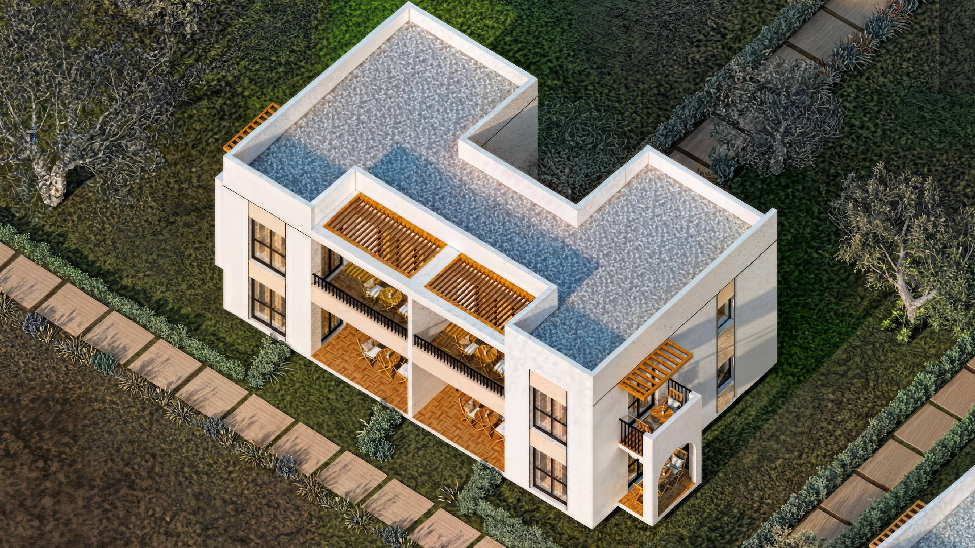 Villa dış