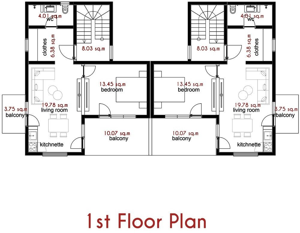 Villa kat planı